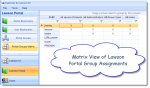 Portal Group Assignment Matrix